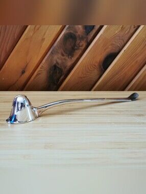 Vintage Silver Plated Candle Snuffer Made in Italy in Original Box